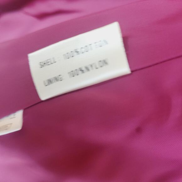 Mulberry Street womens maroon red velvet vintage one button blazer jacket size S - Picture 6 of 9